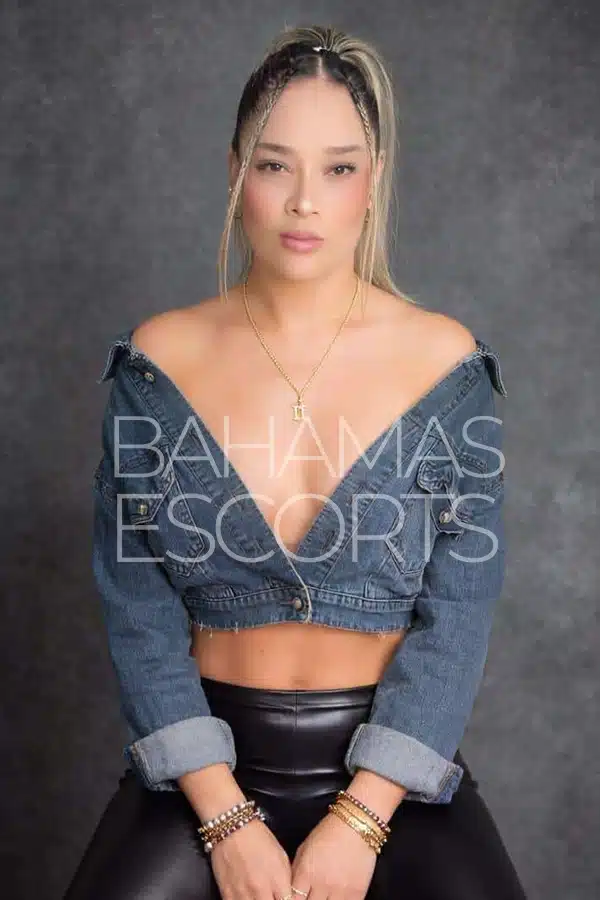 Attractive escort showcasing confidence, beauty, and grace