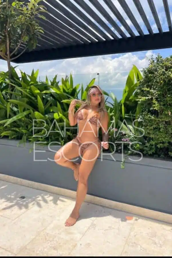 Attractive escort showcasing confidence, beauty, and grace