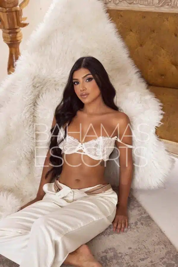 Gorgeous woman with mesmerizing eyes and timeless appeal